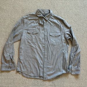 Express men’s herringbone button down